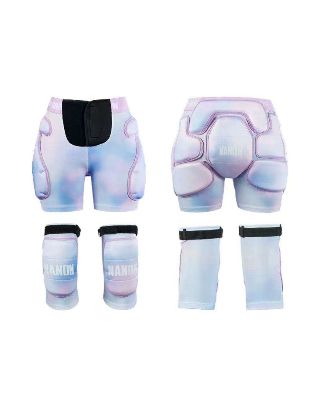 Tri-Flex Protective Shorts & Knee Pads Set – Unisex | NANDN