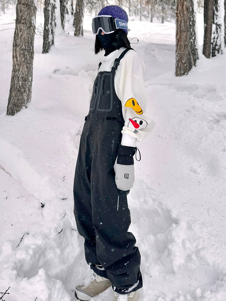 10K Waterproof 3L Snow Bib Pants – Unisex | NowInSnow