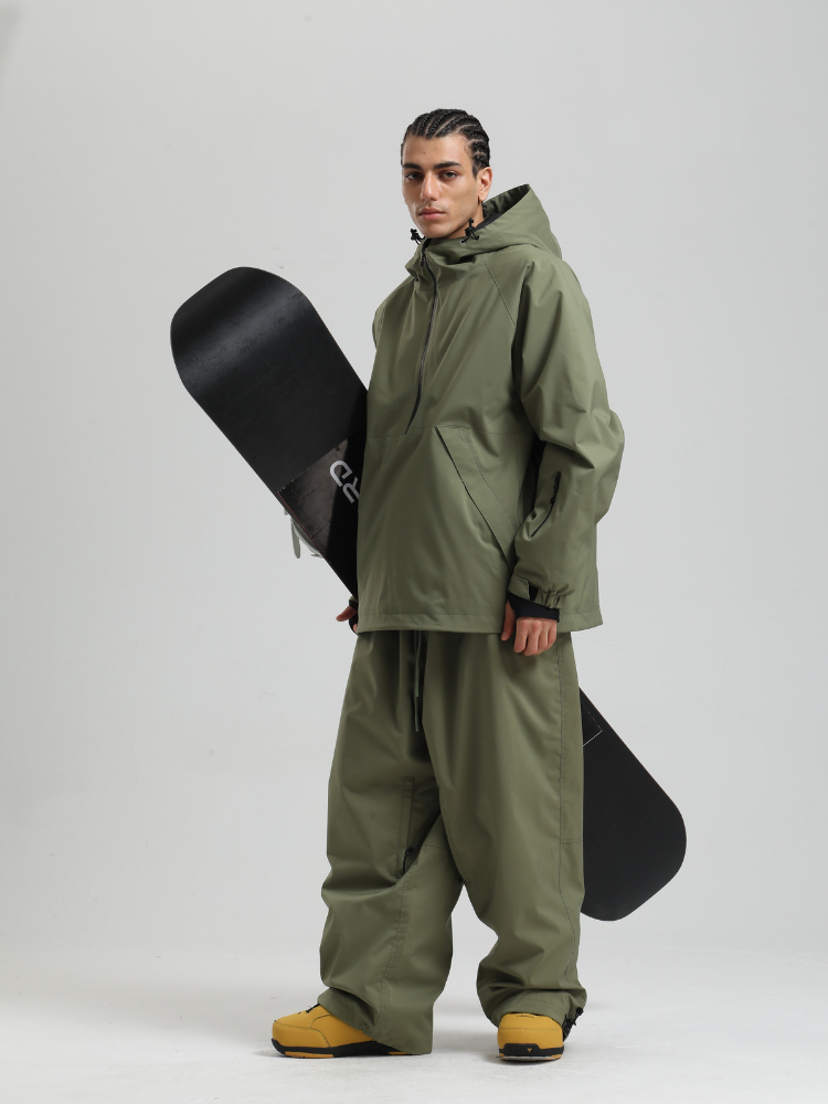 Minimalist Insulated Snow Anorak/Jacket - Men's | Gsou Snow