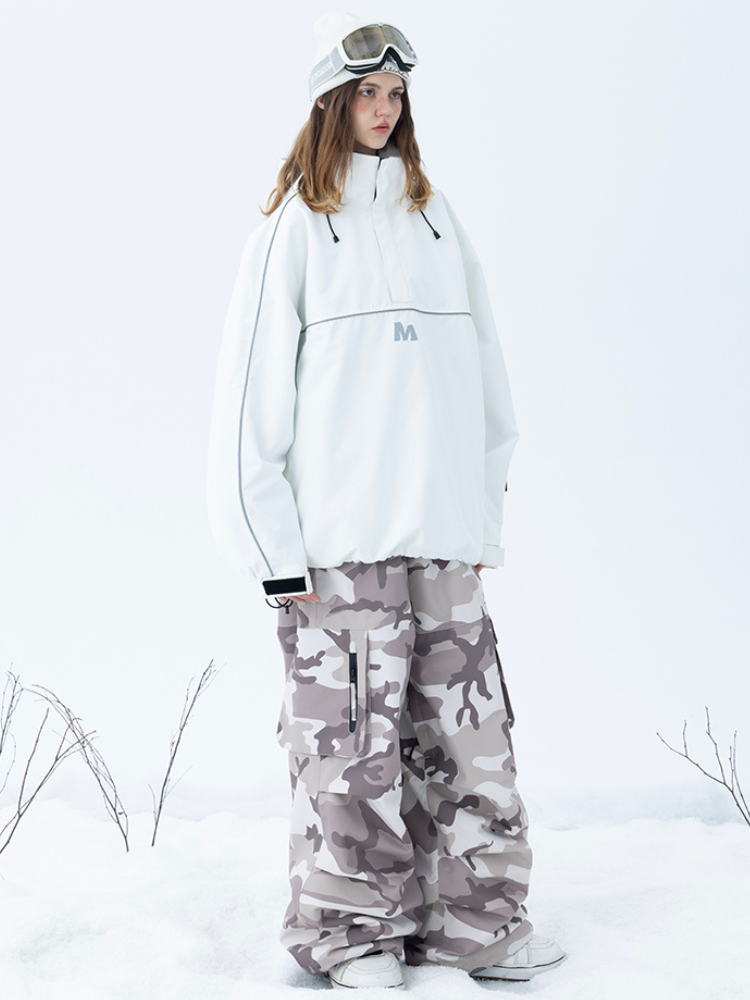 3L Camo Baggy Ski Pants – Unisex | Molocoster