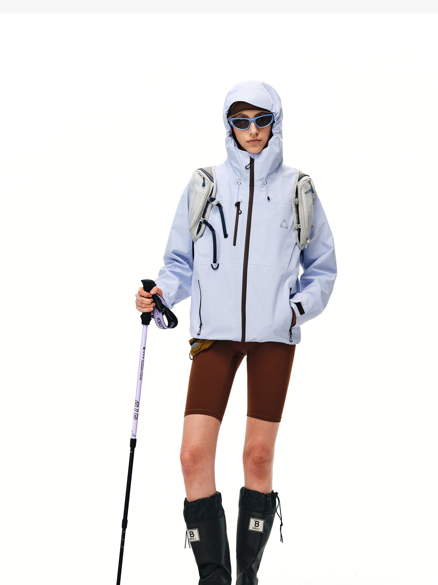 Scaletex 3L Waterproof Windproof Hooded Shell Jacket – Unisex | FPA