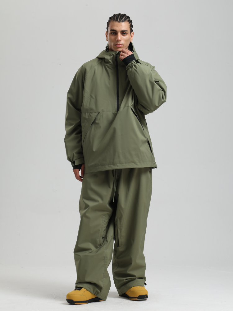 Minimalist Insulated Snow Anorak/Jacket - Men's | Gsou Snow