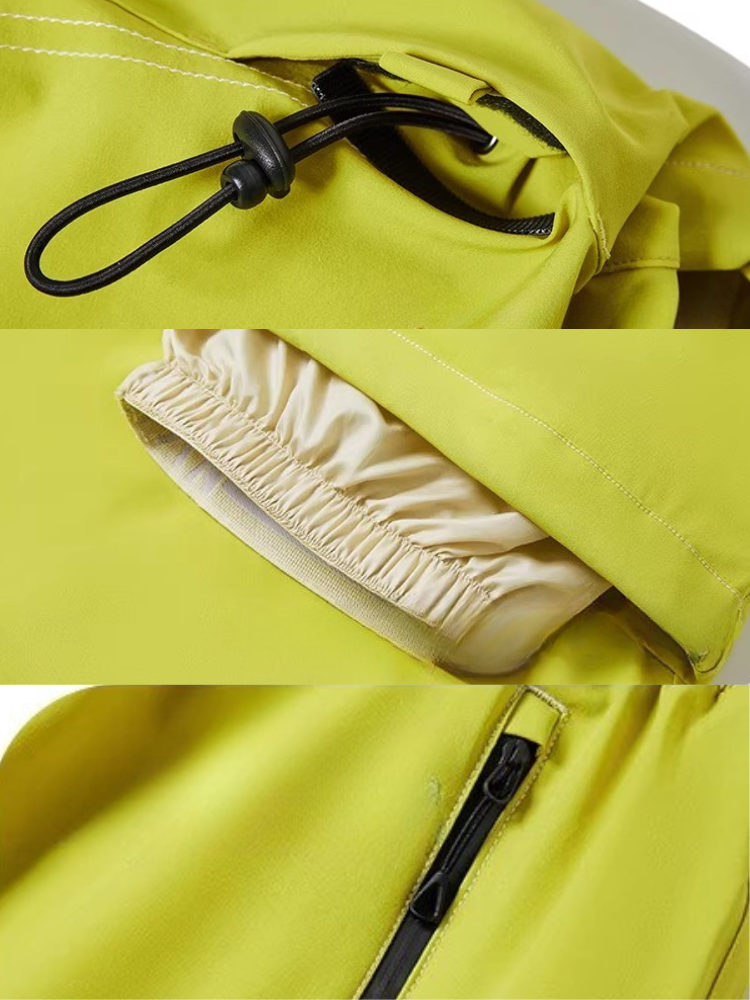 Bold Yellow 20K/25K Double-Layer Baggy Cargo Pants - Unisex | LITAN