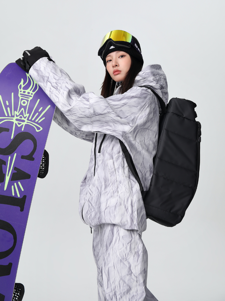 Denim Drift Baggy Insulated Snow Suit - Women's | Searipe