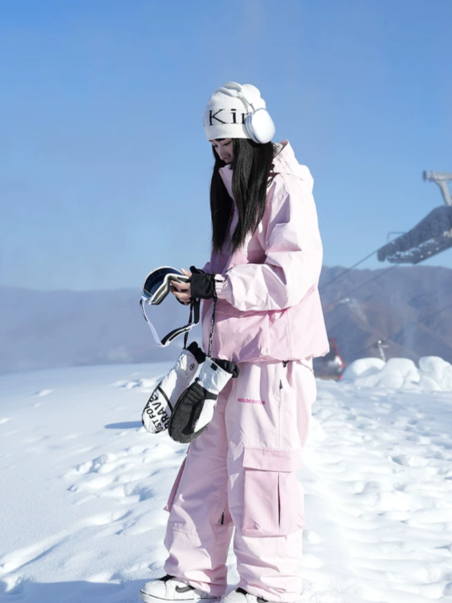 3L Candy Patchwork Insulated Ski Suit – Unisex | Molocoster