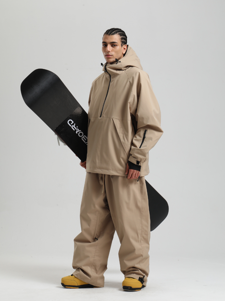 Minimalist Insulated Snow Anorak/Jacket - Men's | Gsou Snow