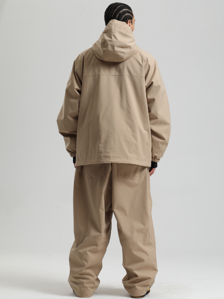 Minimalist Insulated Snow Anorak/Jacket - Men's | Gsou Snow
