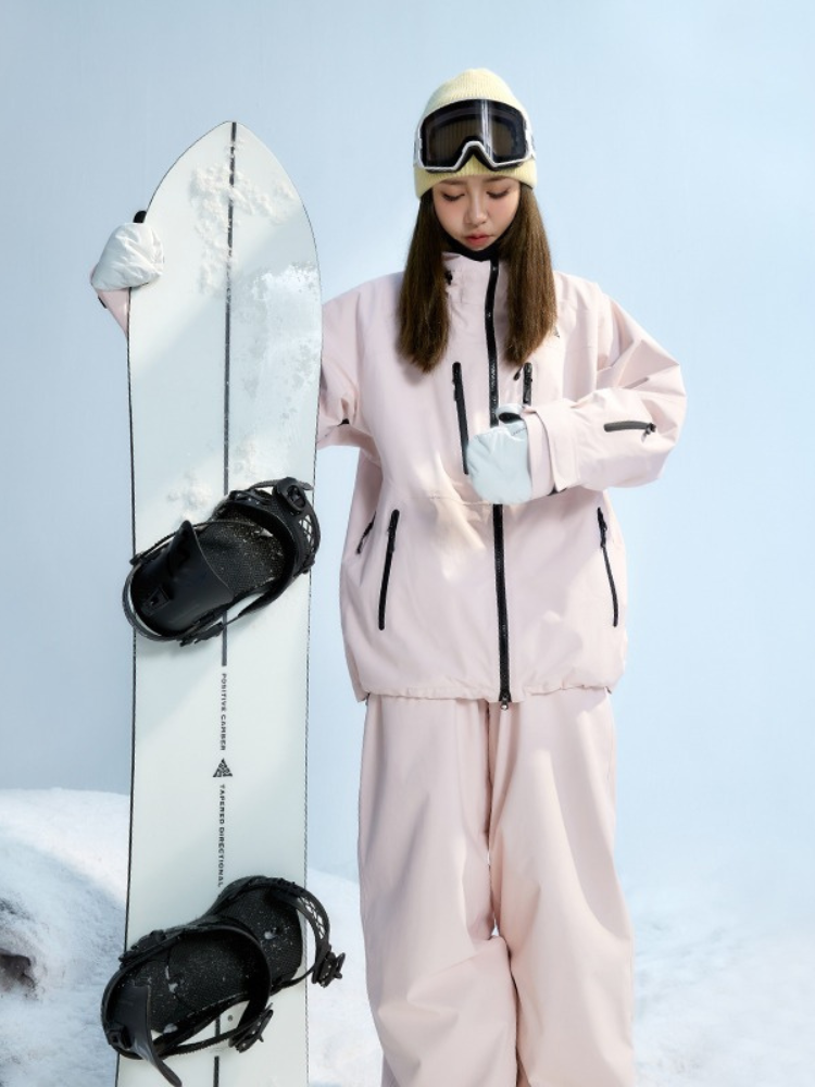Pink 3L Winter Snow Pants - Women's | NANDN