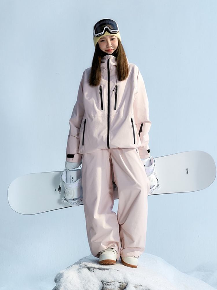 NANDN Pink 3L Winter Snow Pants - Women's