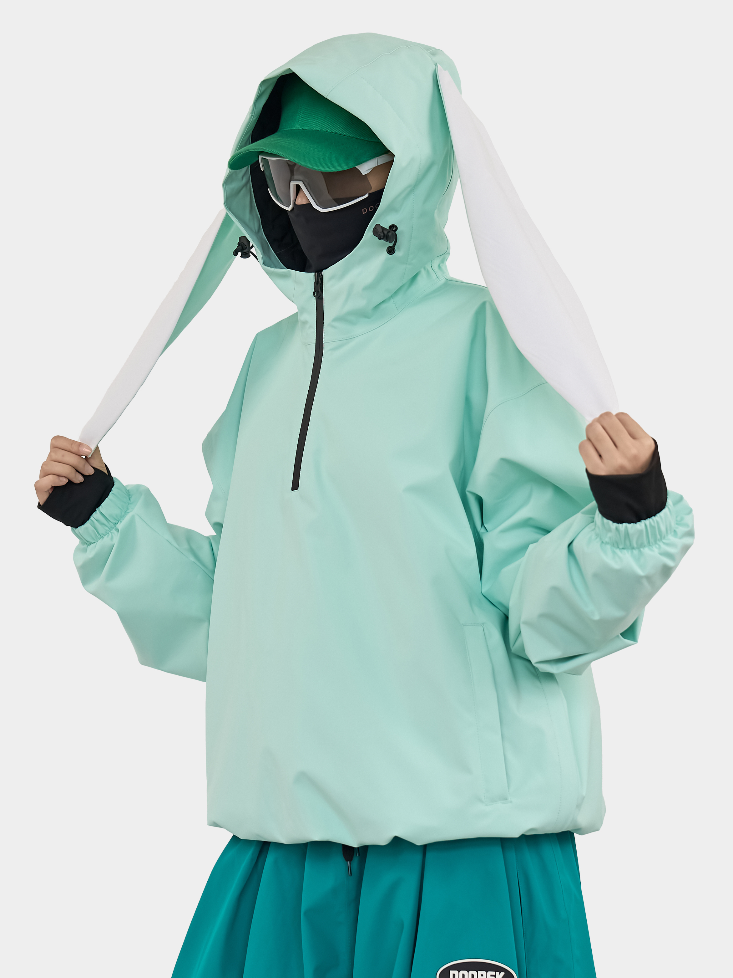 Bunny Ear 15K/10K Pullover Snow Anorak/Jacket - Unisex | Doorek
