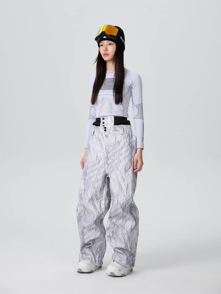 Searipe Denim Drift Baggy Snow Suit - Women's