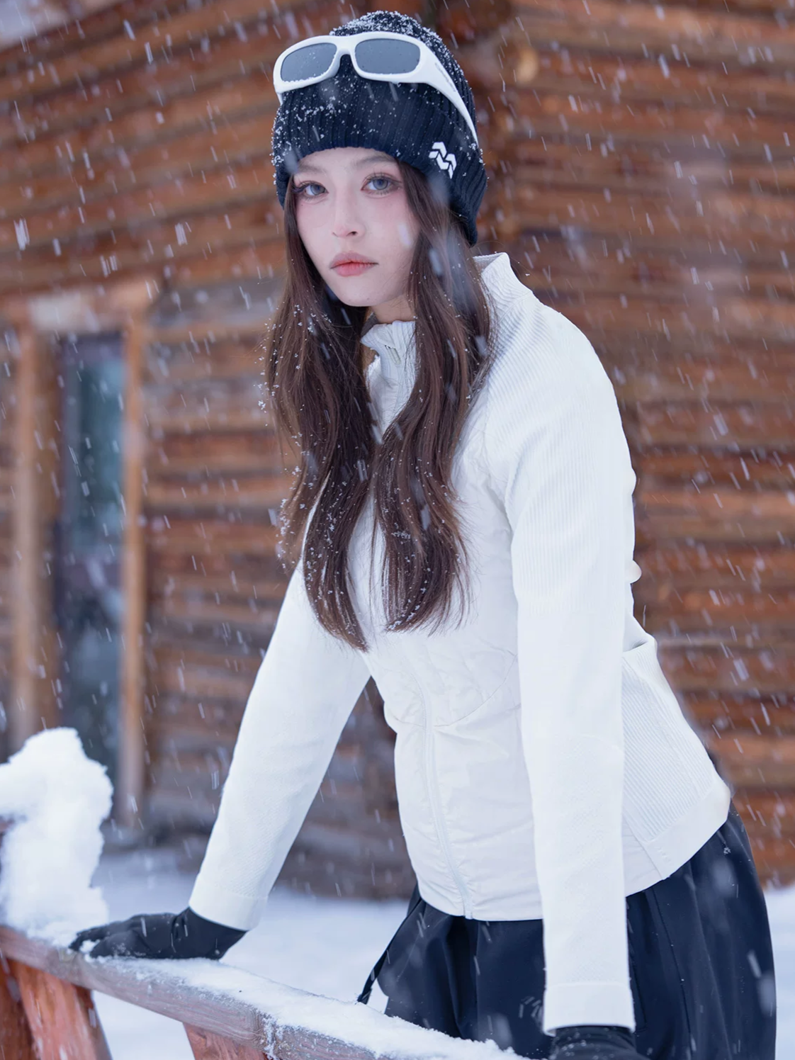 90% White Duck Down Hybrid Ski Midlayer – Women's| High Experience