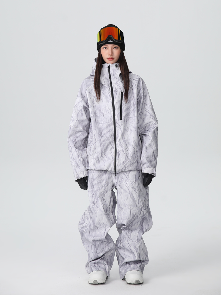Denim Drift Baggy Insulated Snow Suit - Women's | Searipe