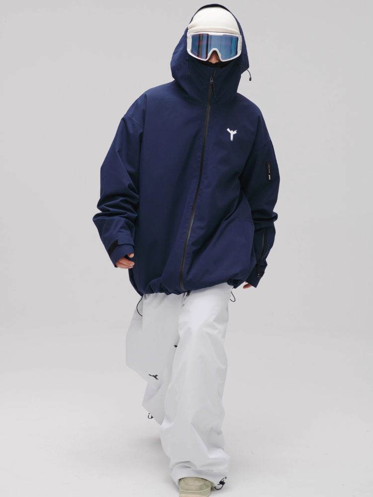 Winter Ticket Whiteout Freestyle Baggy Ski Pants [Limited Region] Winter Ticket | Snowears.com
