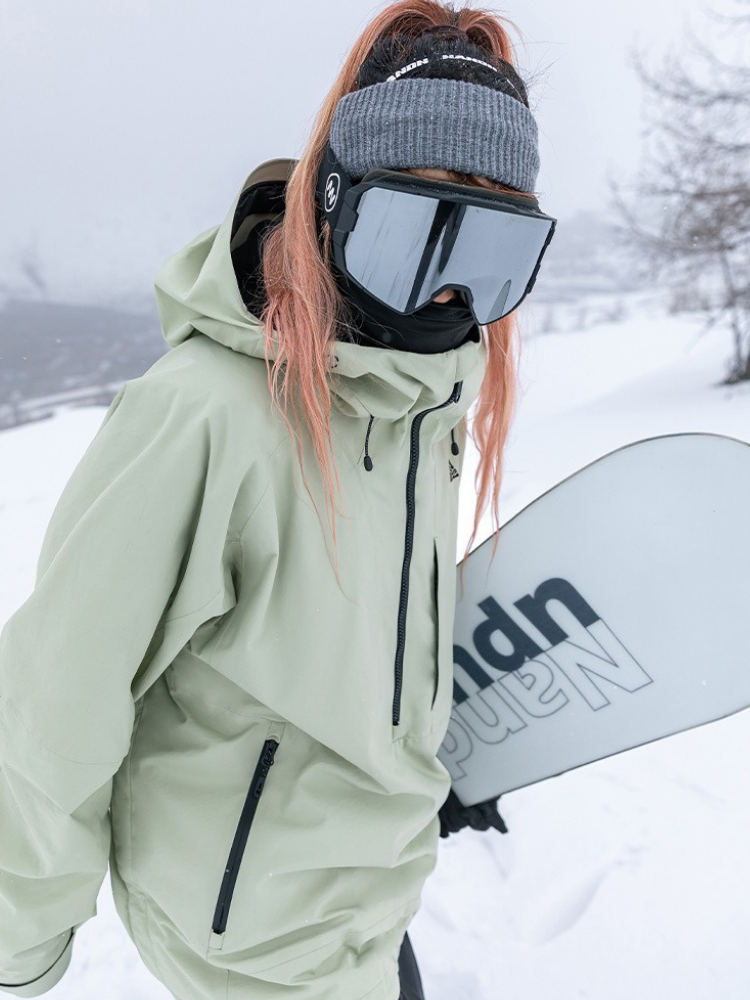 Shield Lite 3L Half-Zip Shell Jacket – Unisex | NANDN