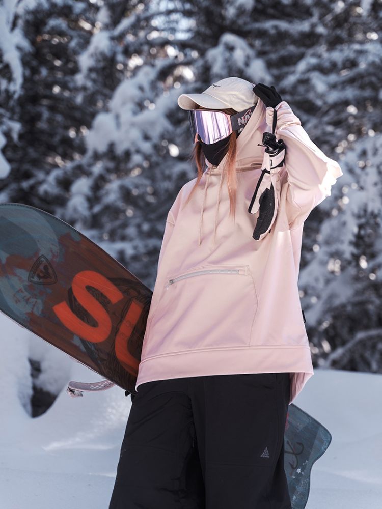 Chic Zip-Pocket 10K Hoodie – Women's | NANDN