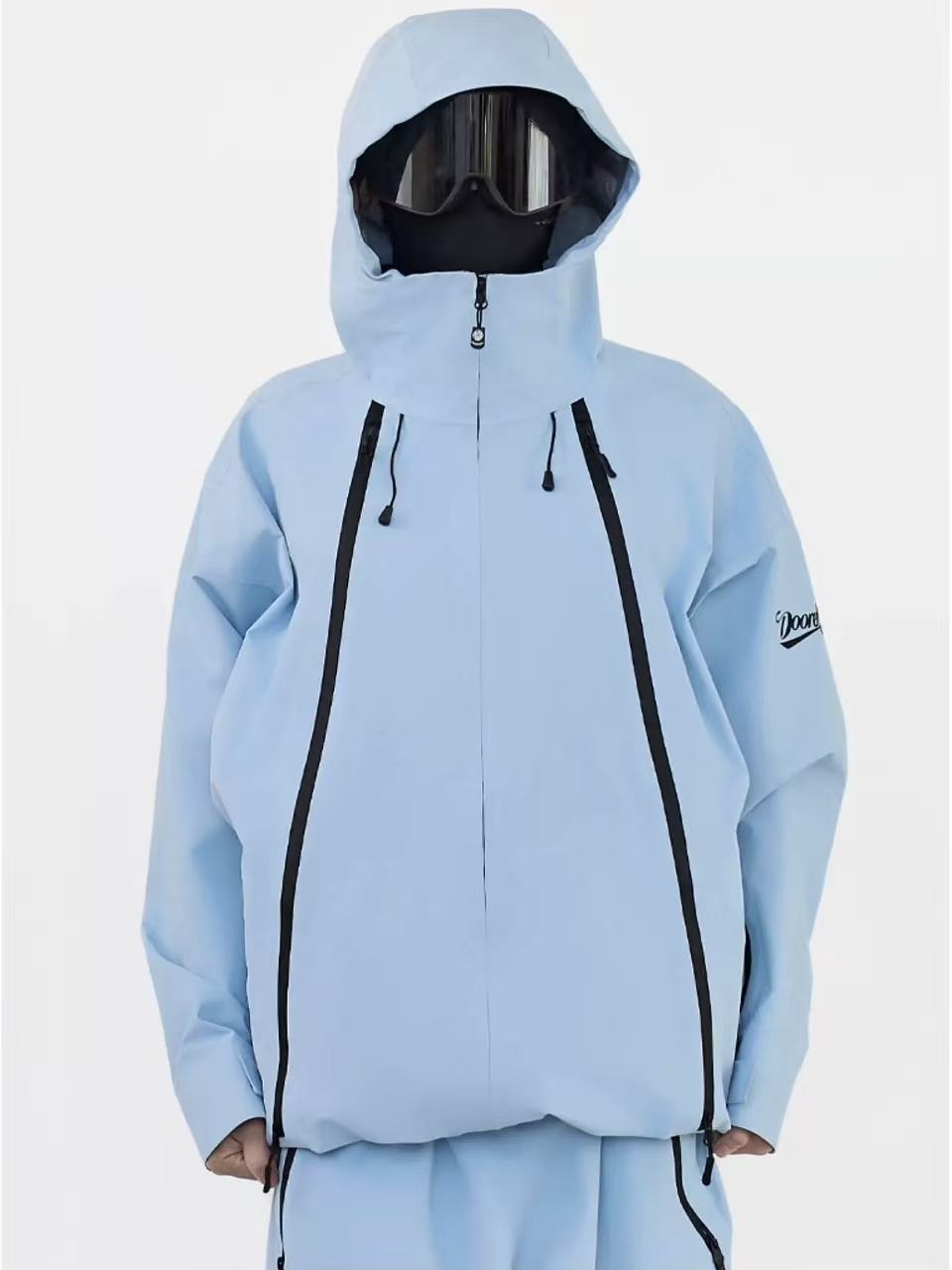 GlideFlow Baggy Shell Ski Jacket – Unisex | Doorek