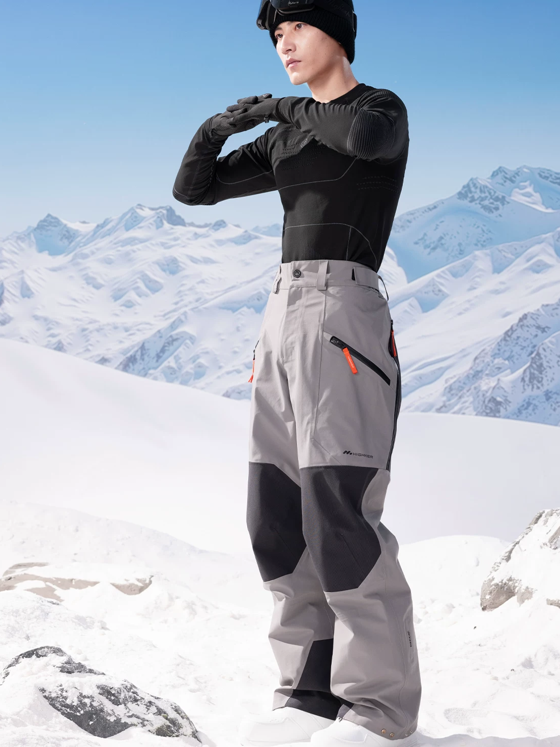 3L Technical Freeride Shell Ski Pants – Unisex | High Experience