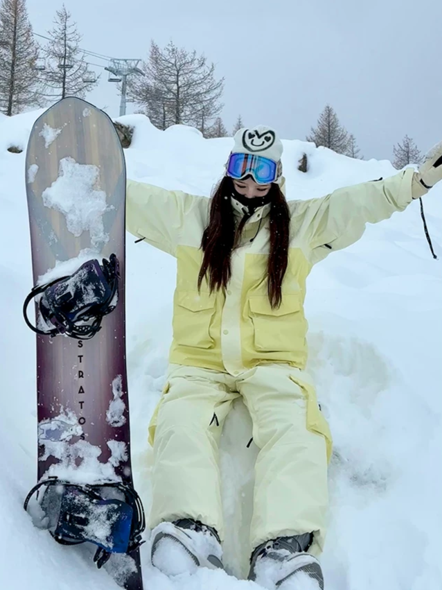 3L Candy Patchwork Insulated Ski Suit – Unisex | Molocoster