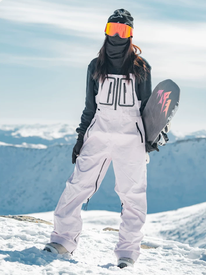 10K Waterproof 3L Snow Bib Pants – Unisex | NowInSnow