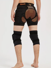 Hip Protection Shorts with Hip & Knee Pads – Unisex | Doorek