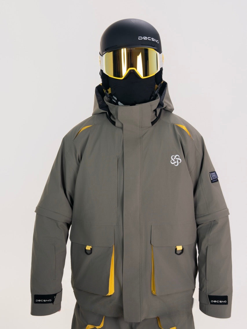 4-in-1 3L Waterproof Ski Jacket – Unisex | DØCSNO