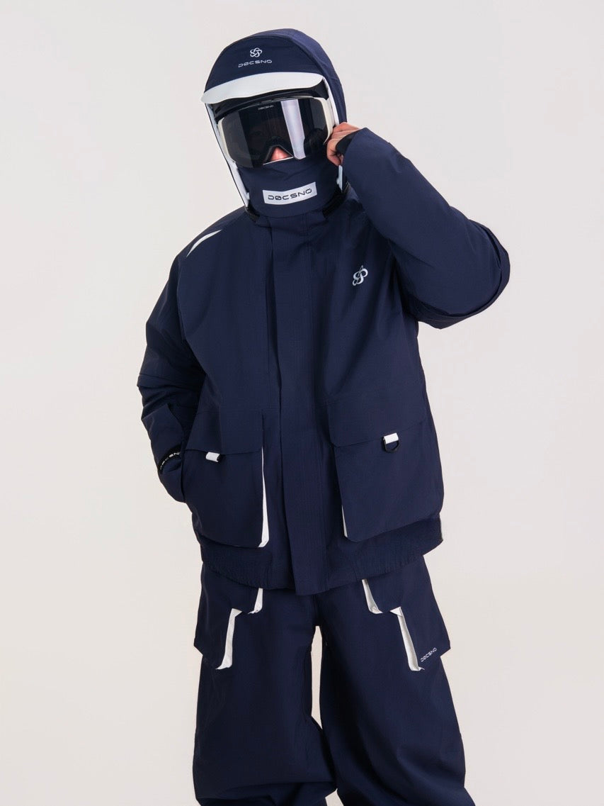 4-in-1 3L Waterproof Ski Jacket – Unisex | DØCSNO