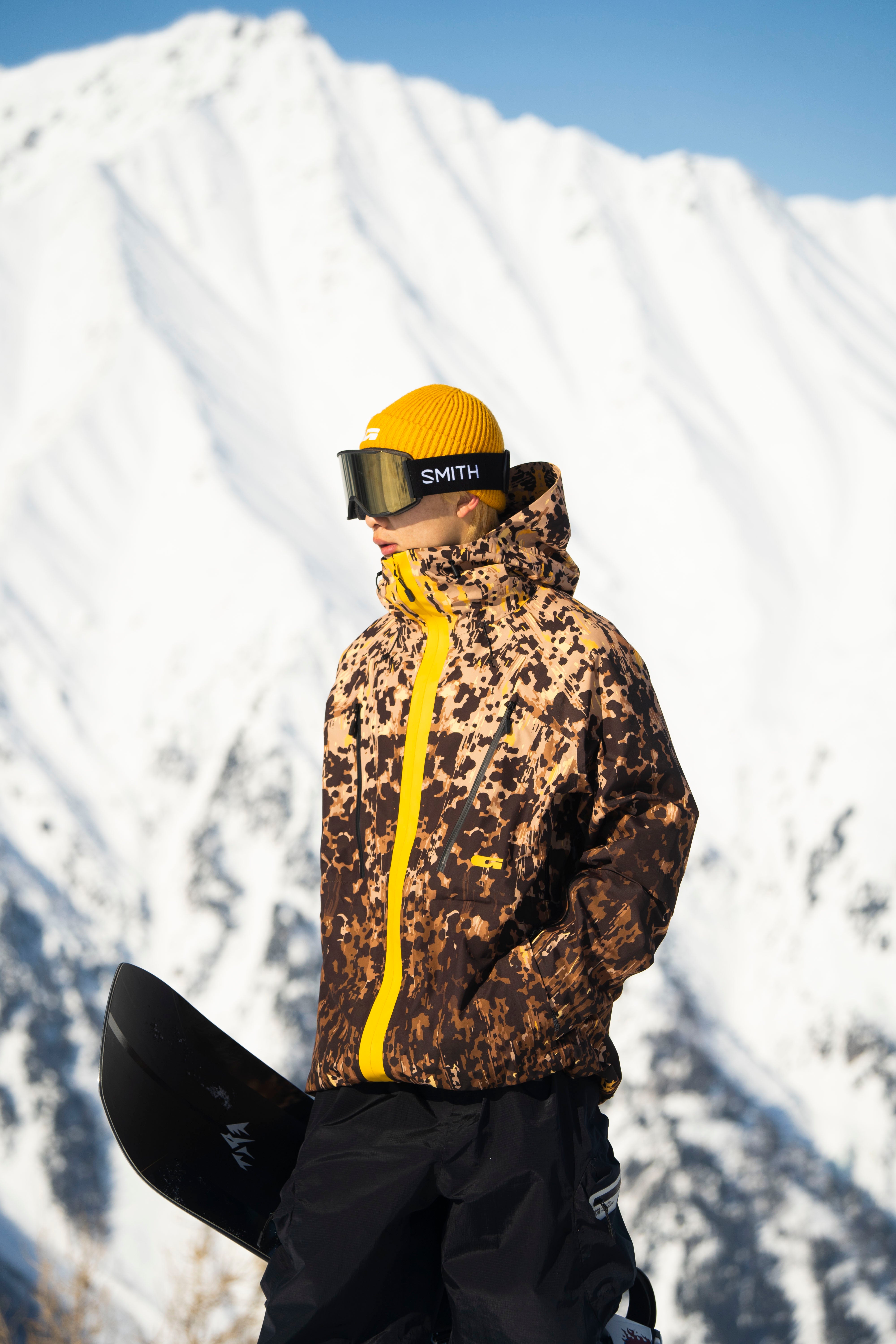 3L Tiger Camo Technical Ski Jacket – Unisex | GAINAX