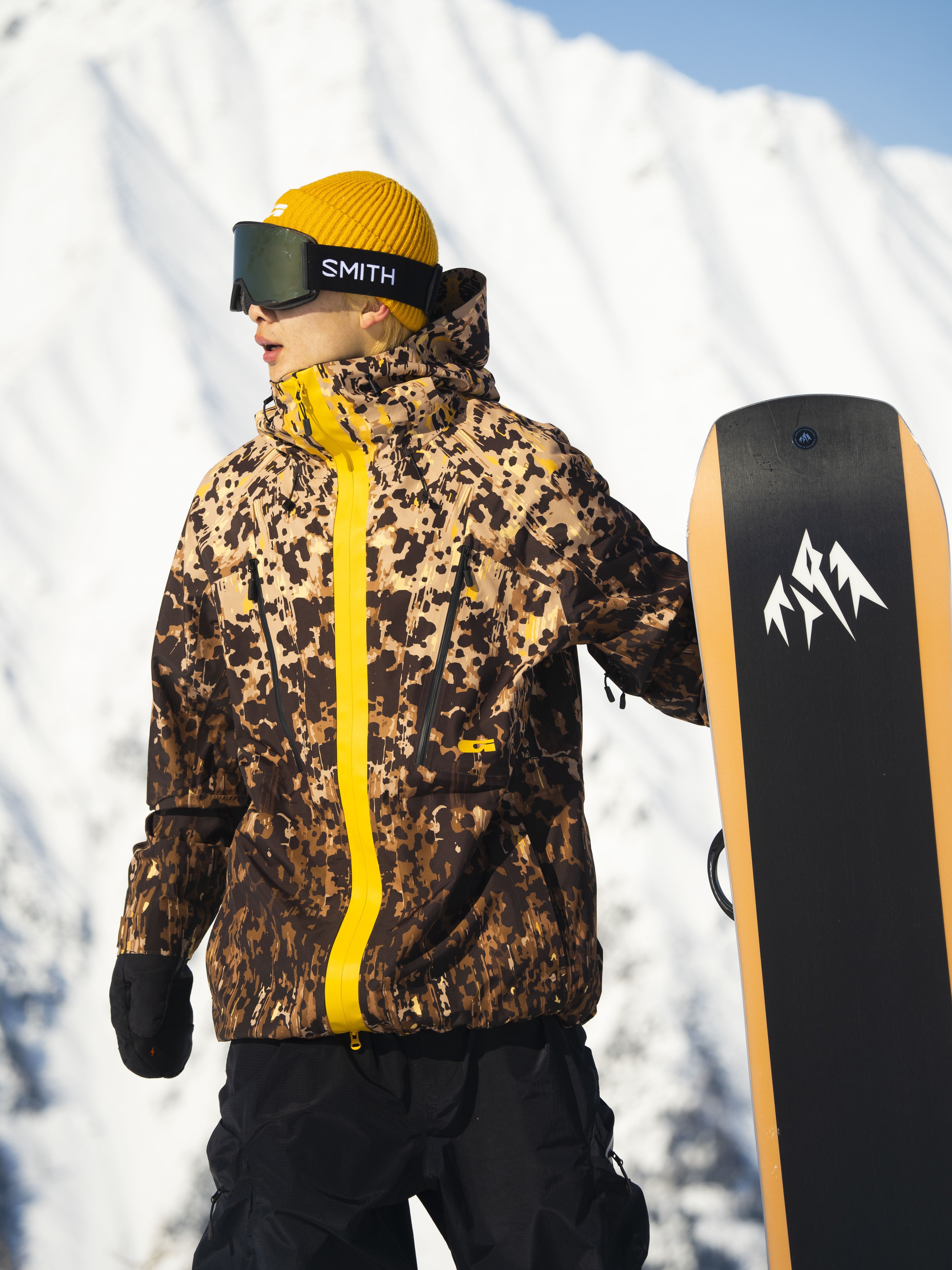 3L Tiger Camo Technical Ski Jacket – Unisex | GAINAX