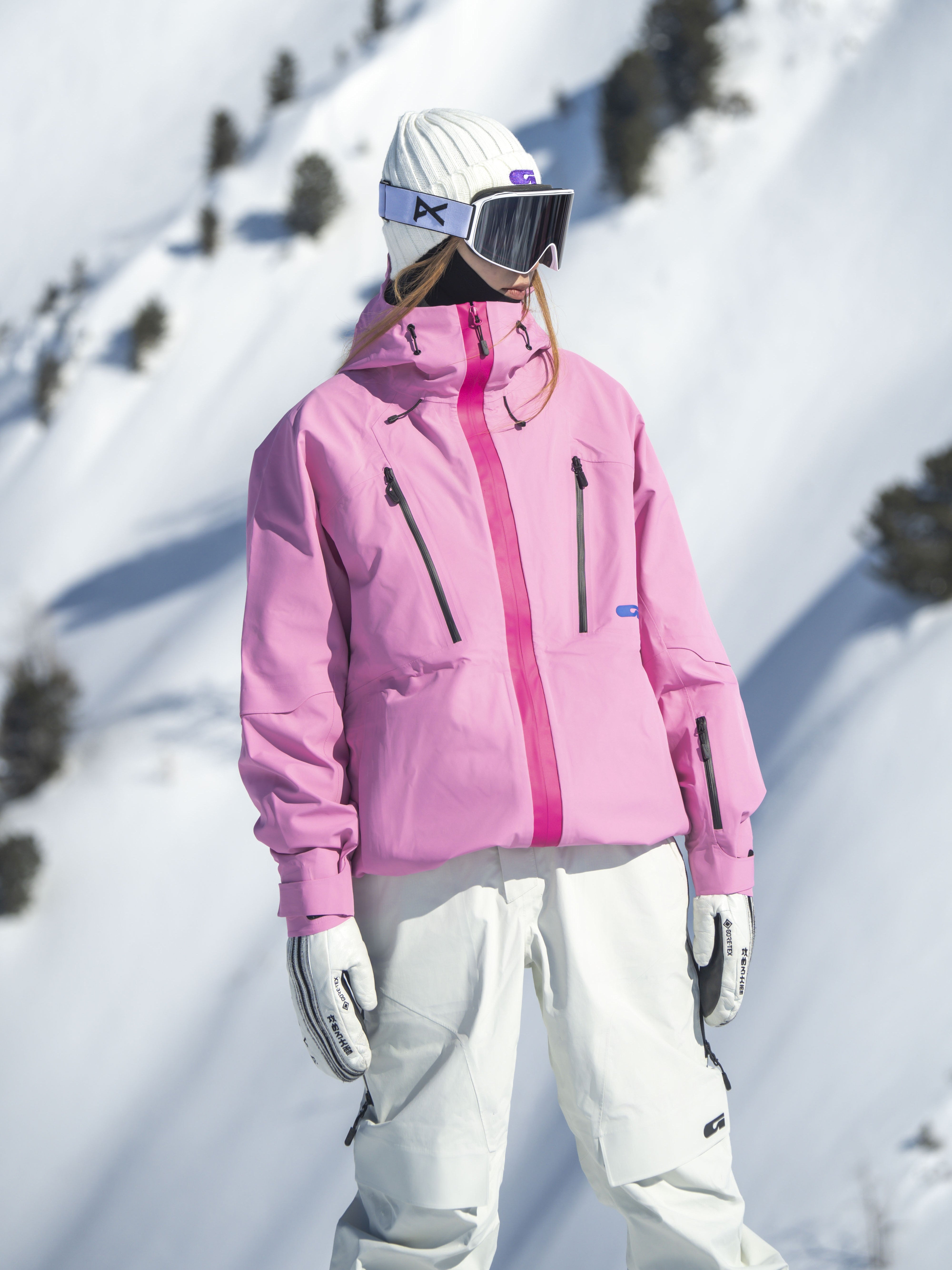20K Waterproof 25K Breathable Freeride Ski Jacket - Unisex | GAINAX