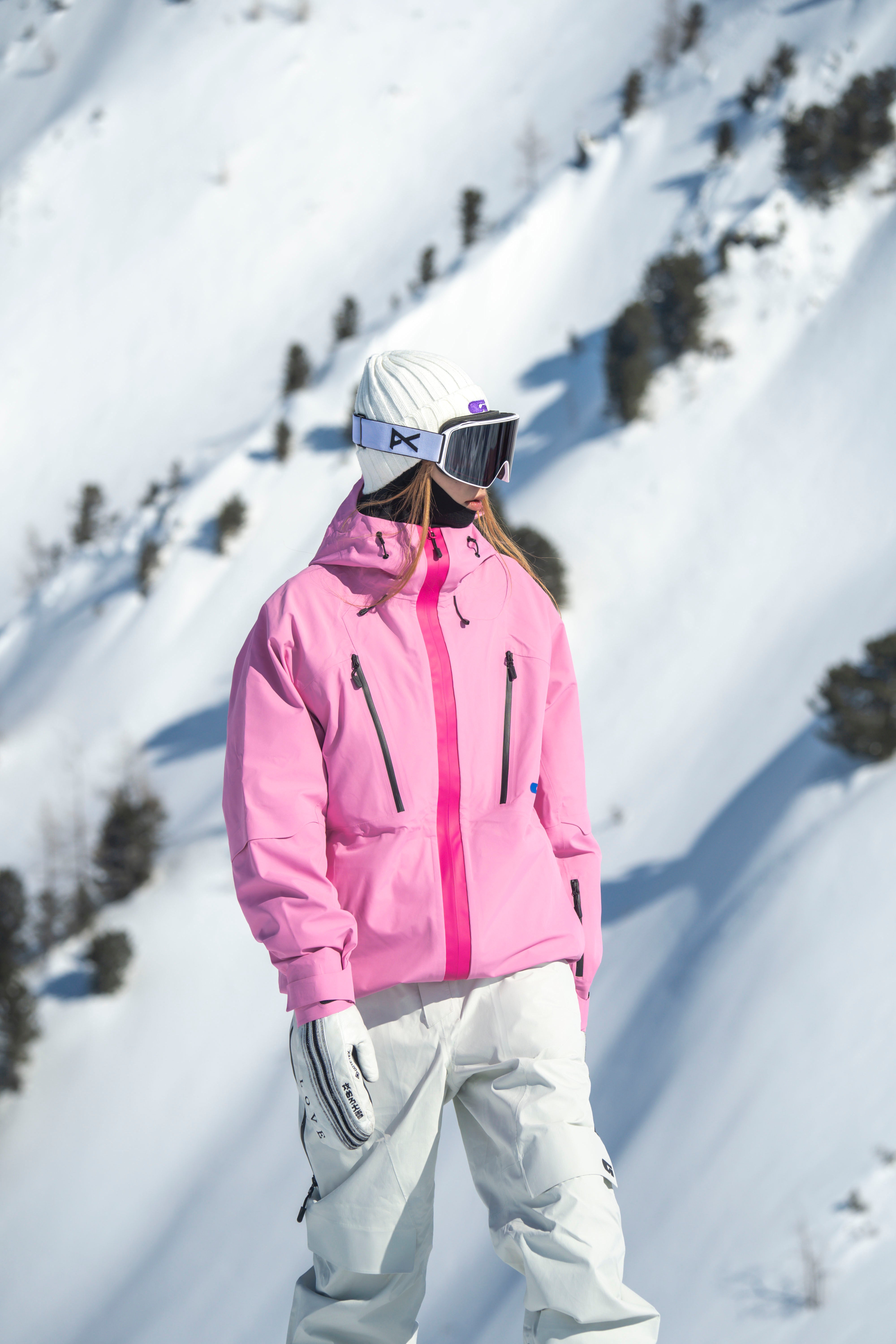 20K Waterproof 25K Breathable Freeride Ski Jacket - Unisex | GAINAX