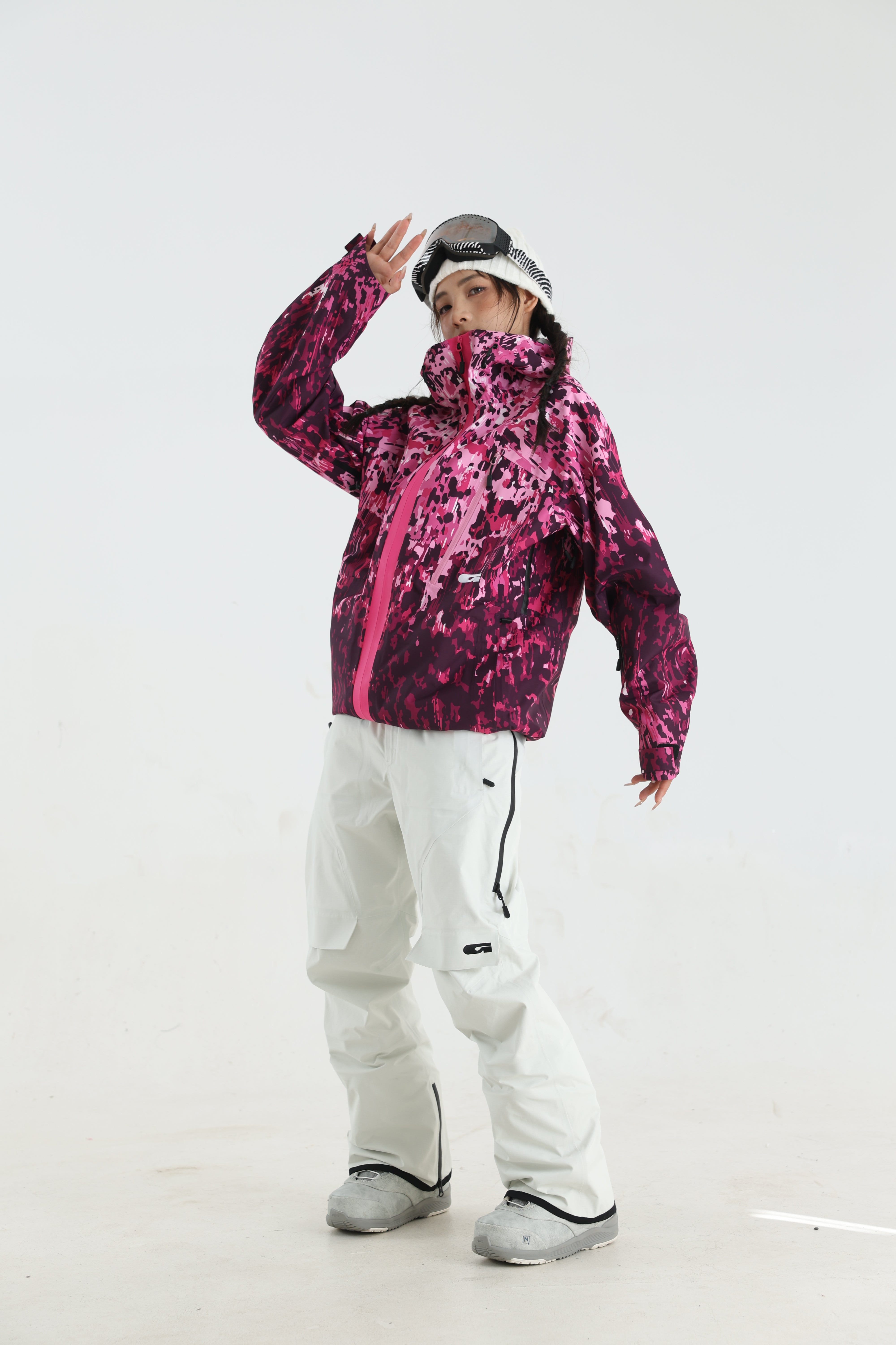 3L Tiger Camo Technical Ski Jacket – Unisex | GAINAX