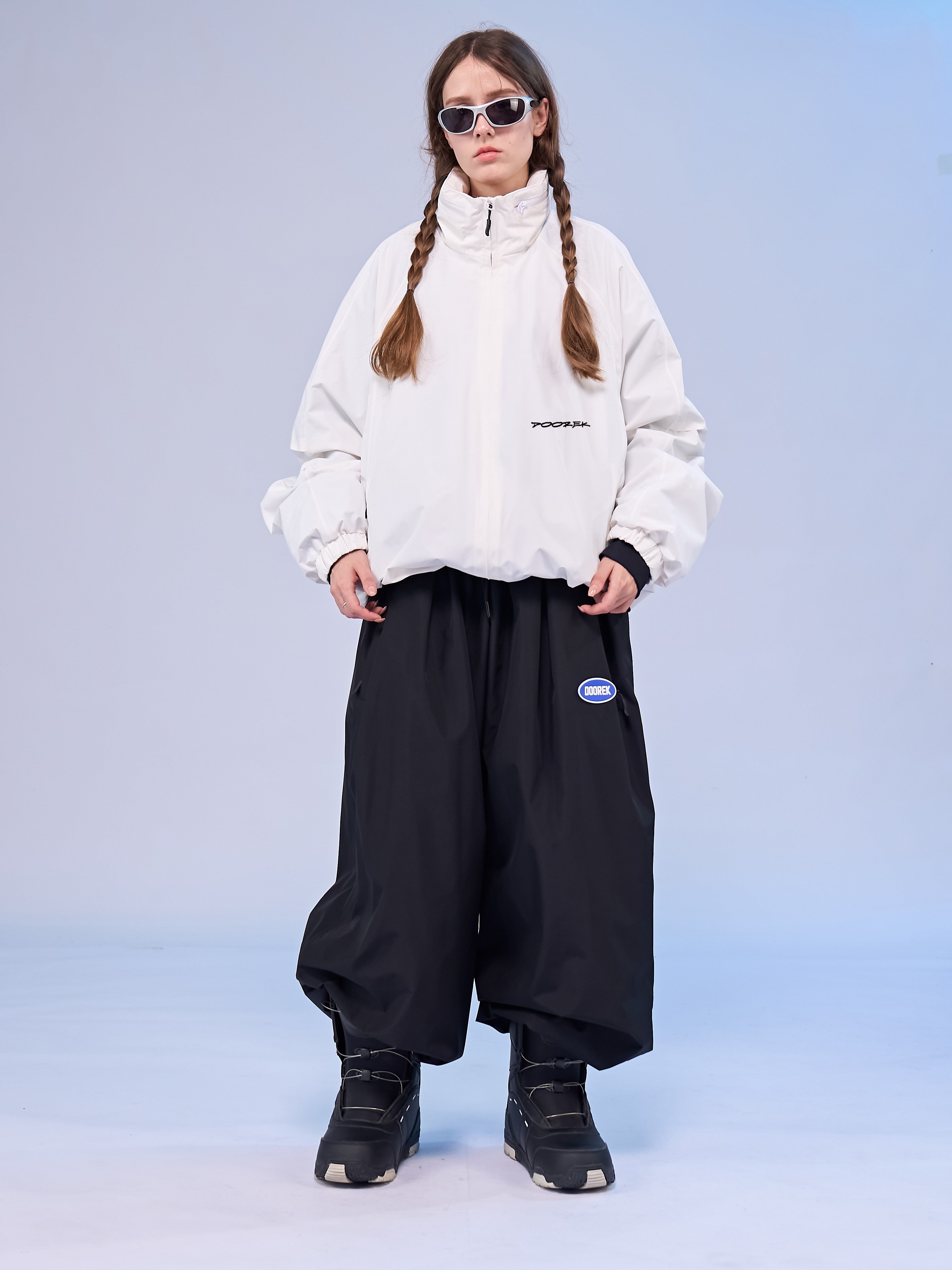 3L Stowable Hood Baggy Snow Jacket – Unisex | Doorek