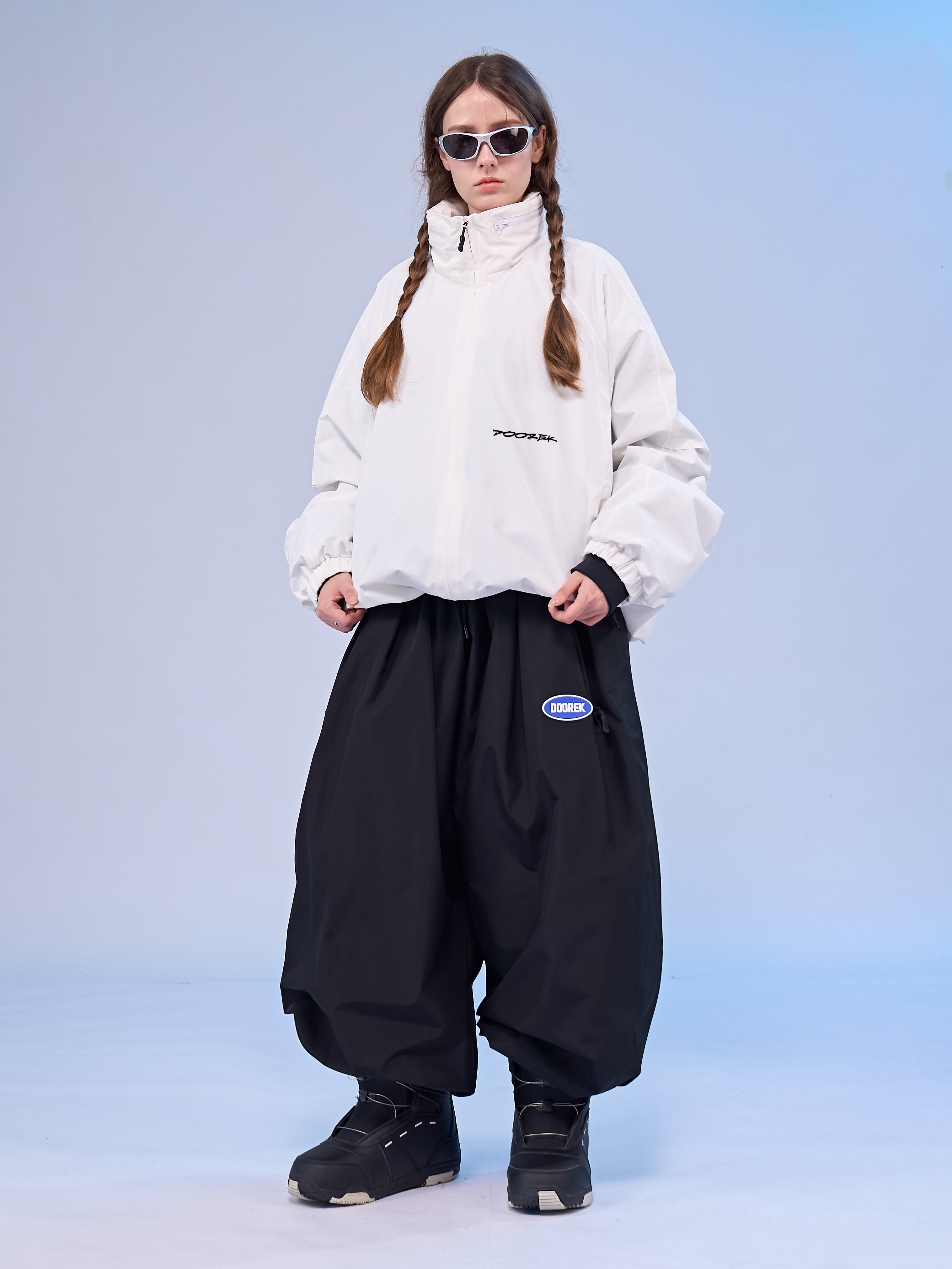 3L Stowable Hood Baggy Snow Jacket – Unisex | Doorek