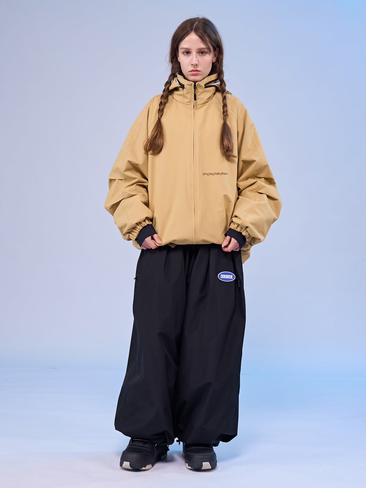 3L Stowable Hood Baggy Snow Jacket – Unisex | Doorek
