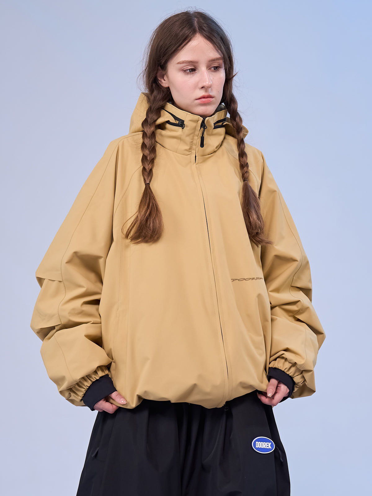3L Stowable Hood Baggy Snow Jacket – Unisex | Doorek
