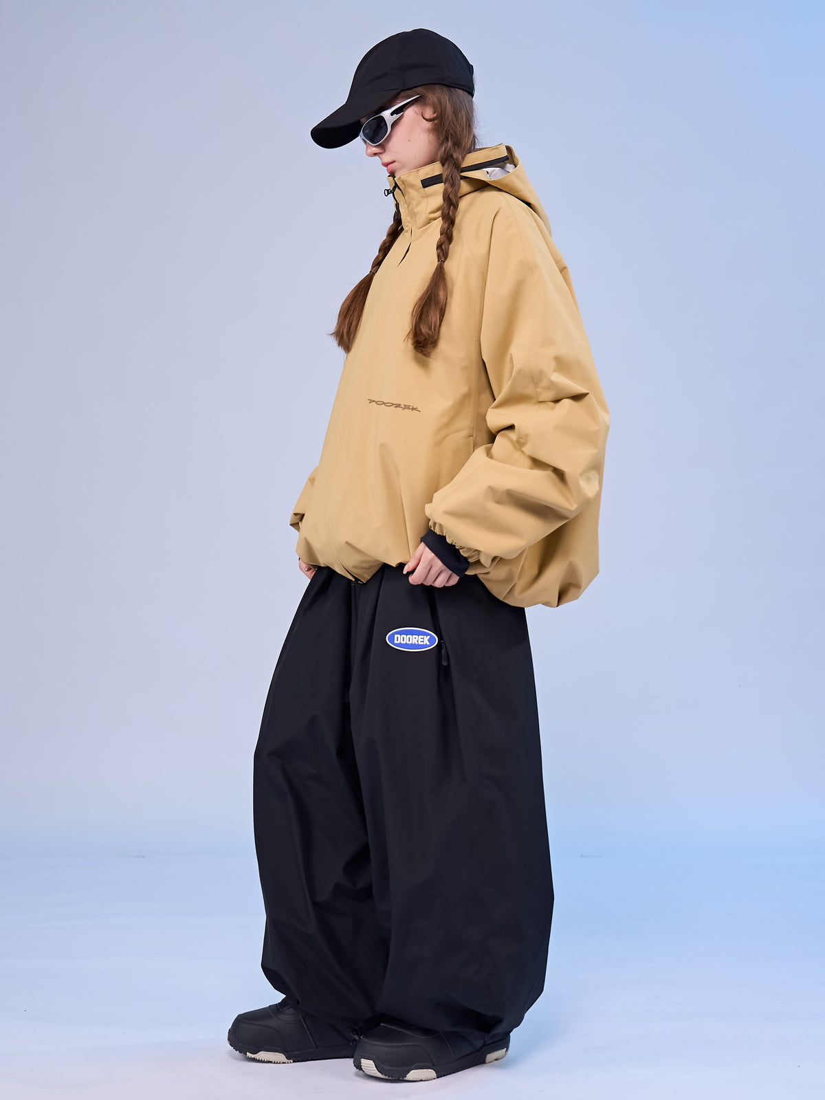 3L Stowable Hood Baggy Snow Jacket – Unisex | Doorek