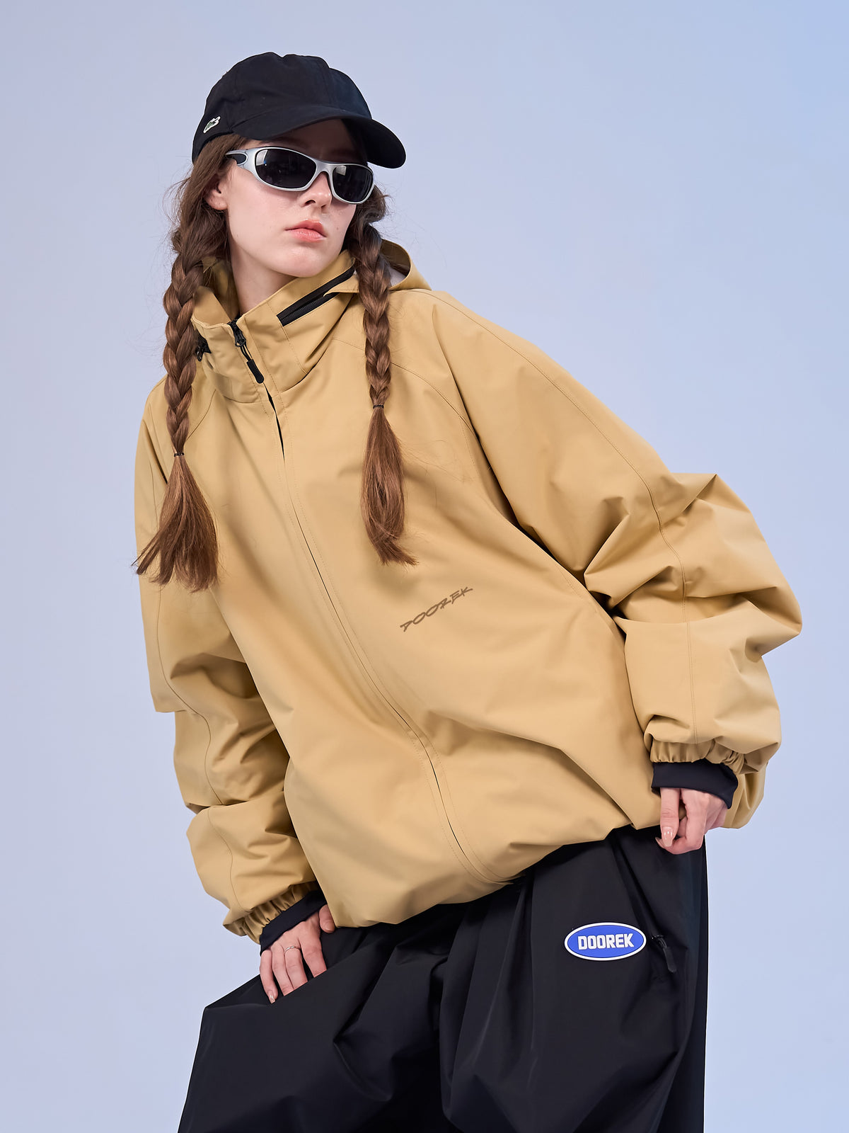 3L Stowable Hood Baggy Snow Jacket – Unisex | Doorek