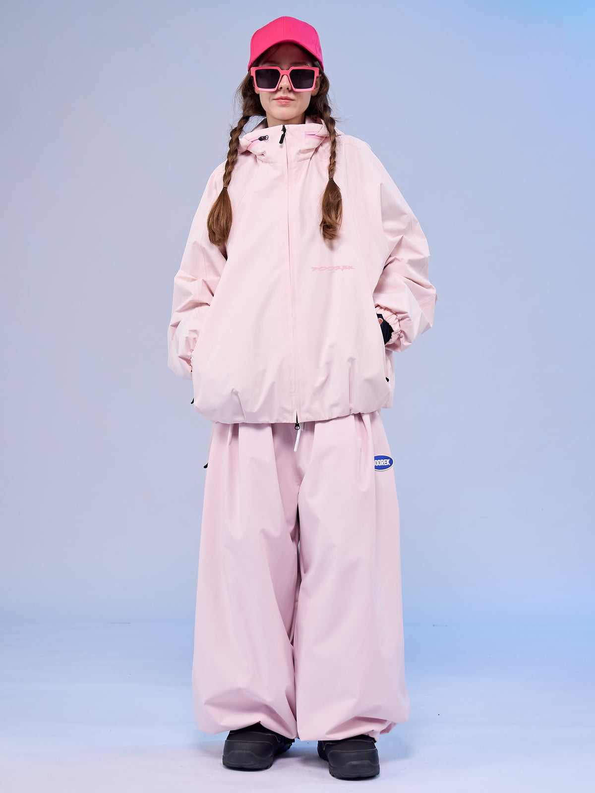 3L Stowable Hood Baggy Snow Jacket – Unisex | Doorek