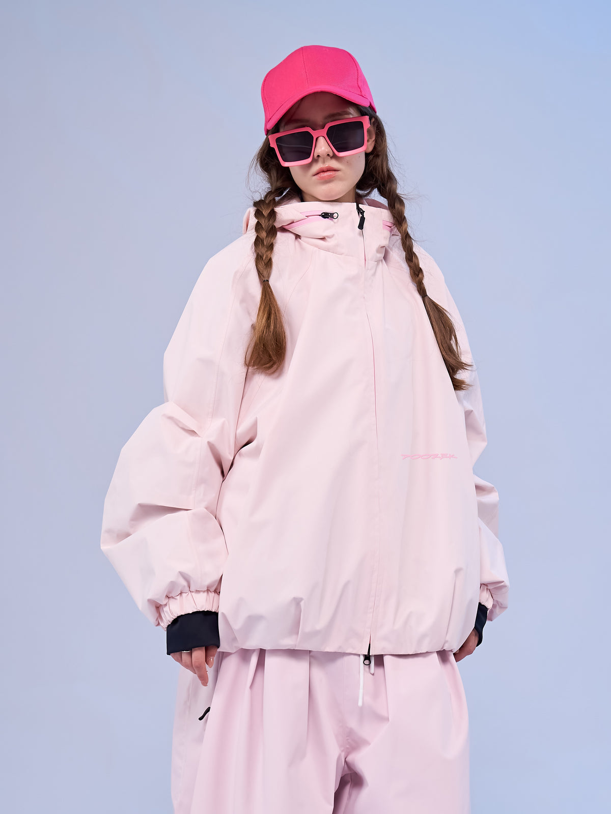 3L Stowable Hood Baggy Snow Jacket – Unisex | Doorek