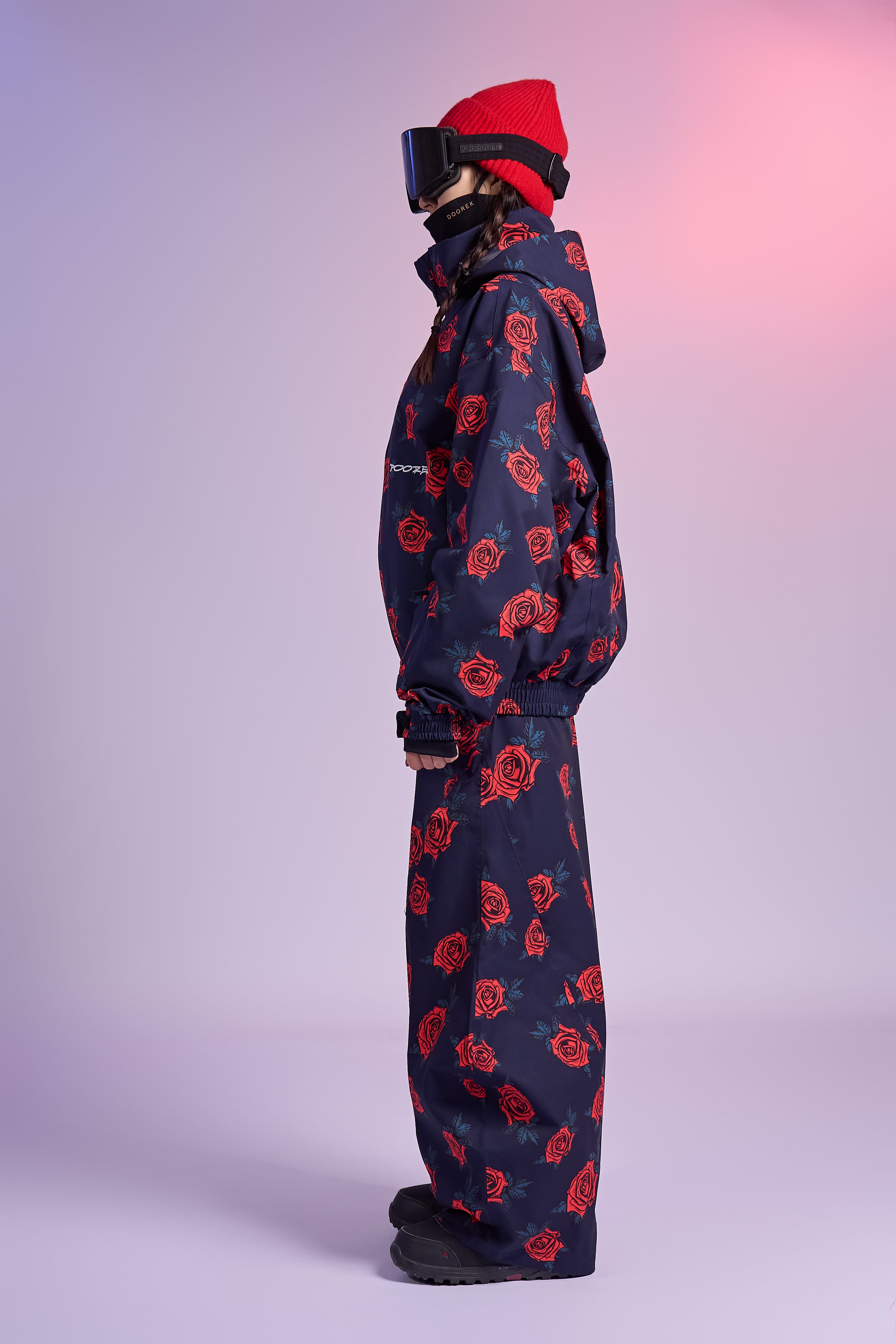20K Waterproof Rose Camo Snowboard Pants – Unisex | Doorek
