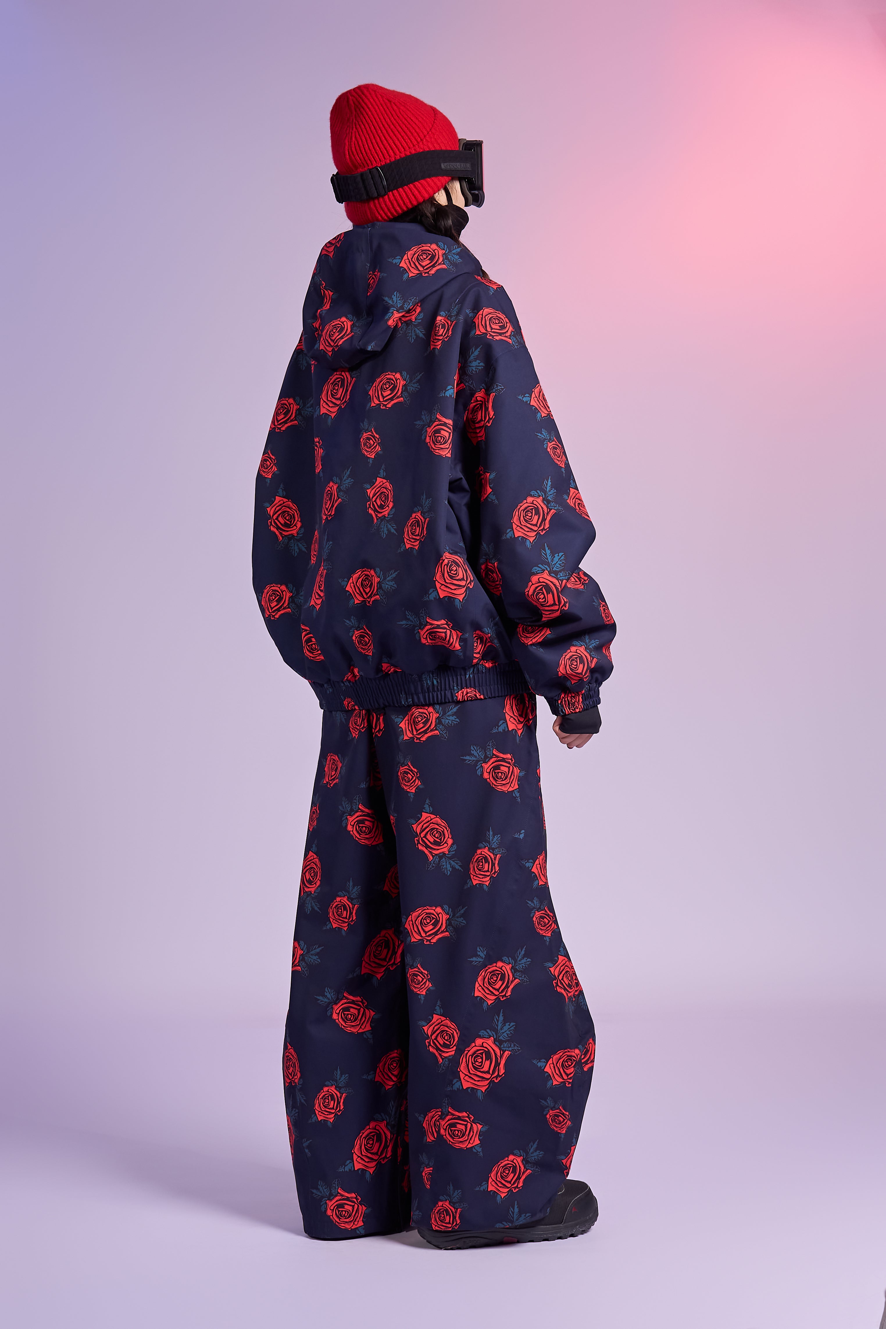 20K Waterproof Rose Camo Snowboard Pants – Unisex | Doorek