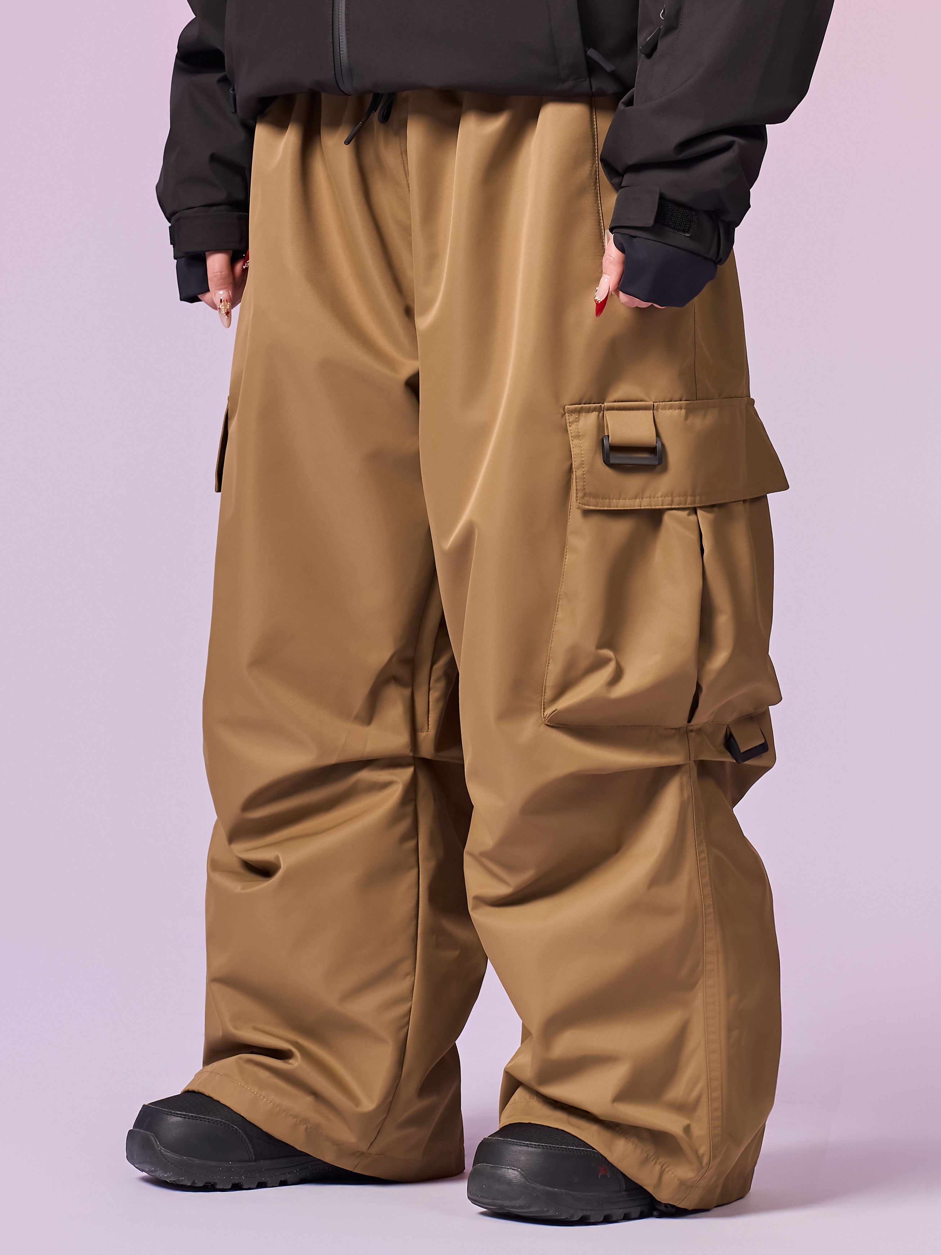 3L Waterproof Baggy Cargo Snow Pants – Unisex | Doorek