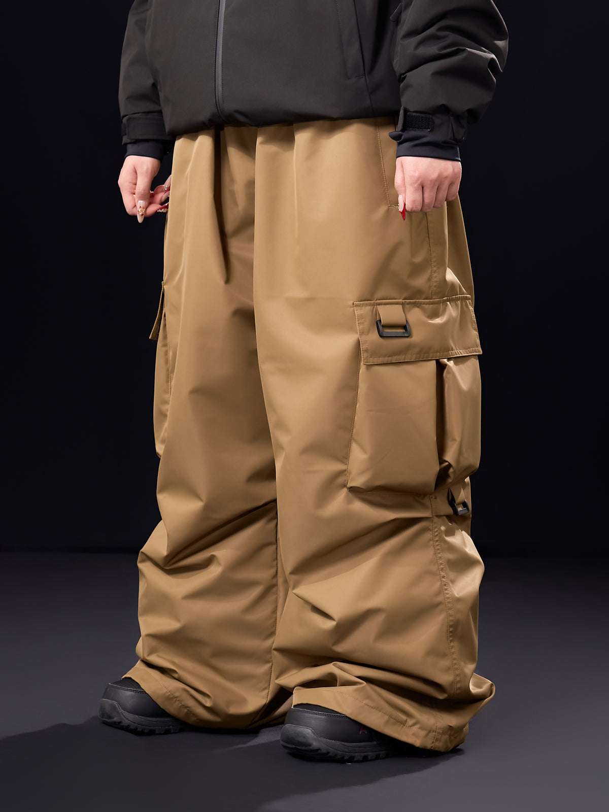 3L Waterproof Baggy Cargo Snow Pants – Unisex | Doorek