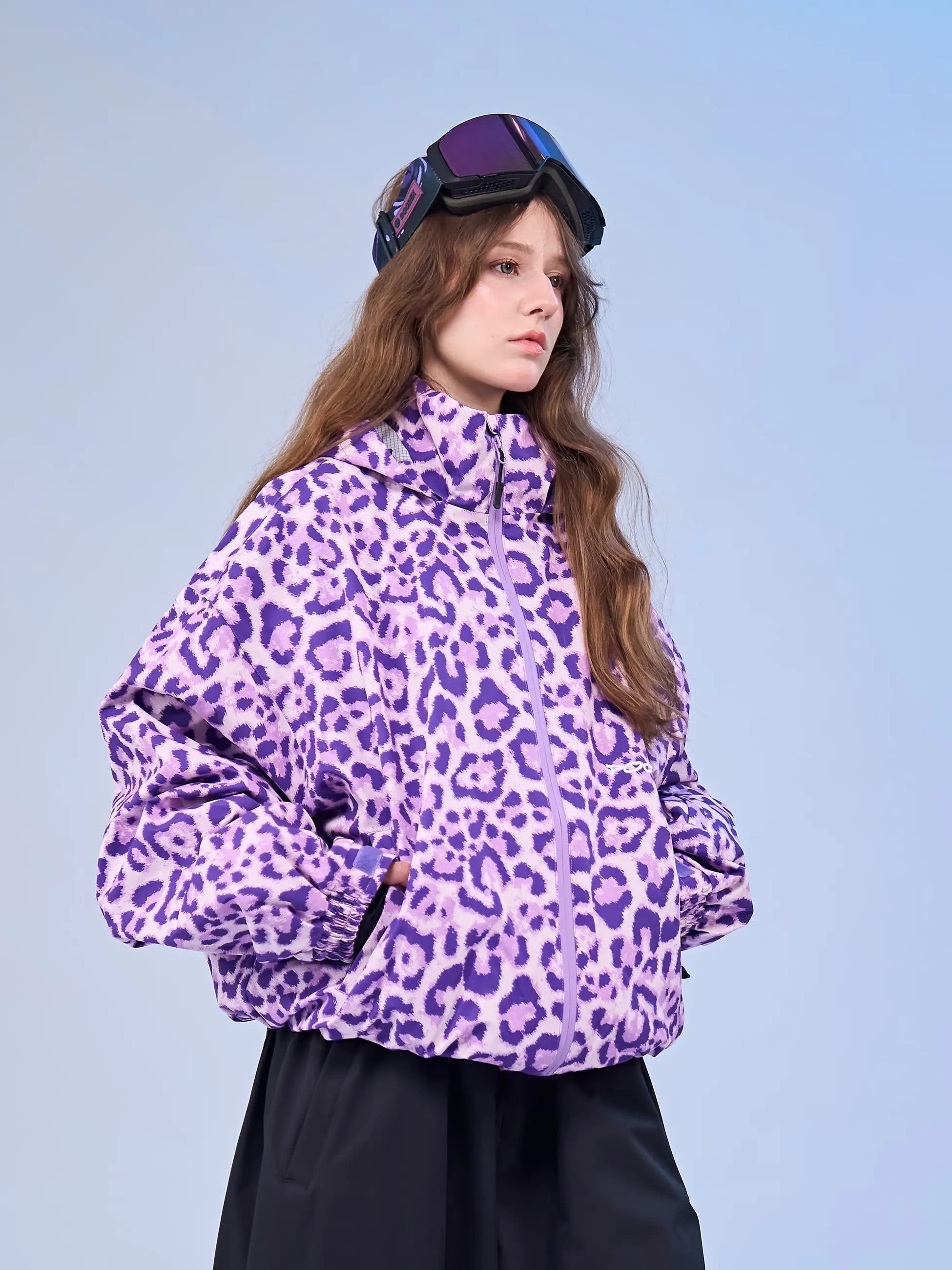 20K Leopard Print Snow Jacket – Unisex | Doorek