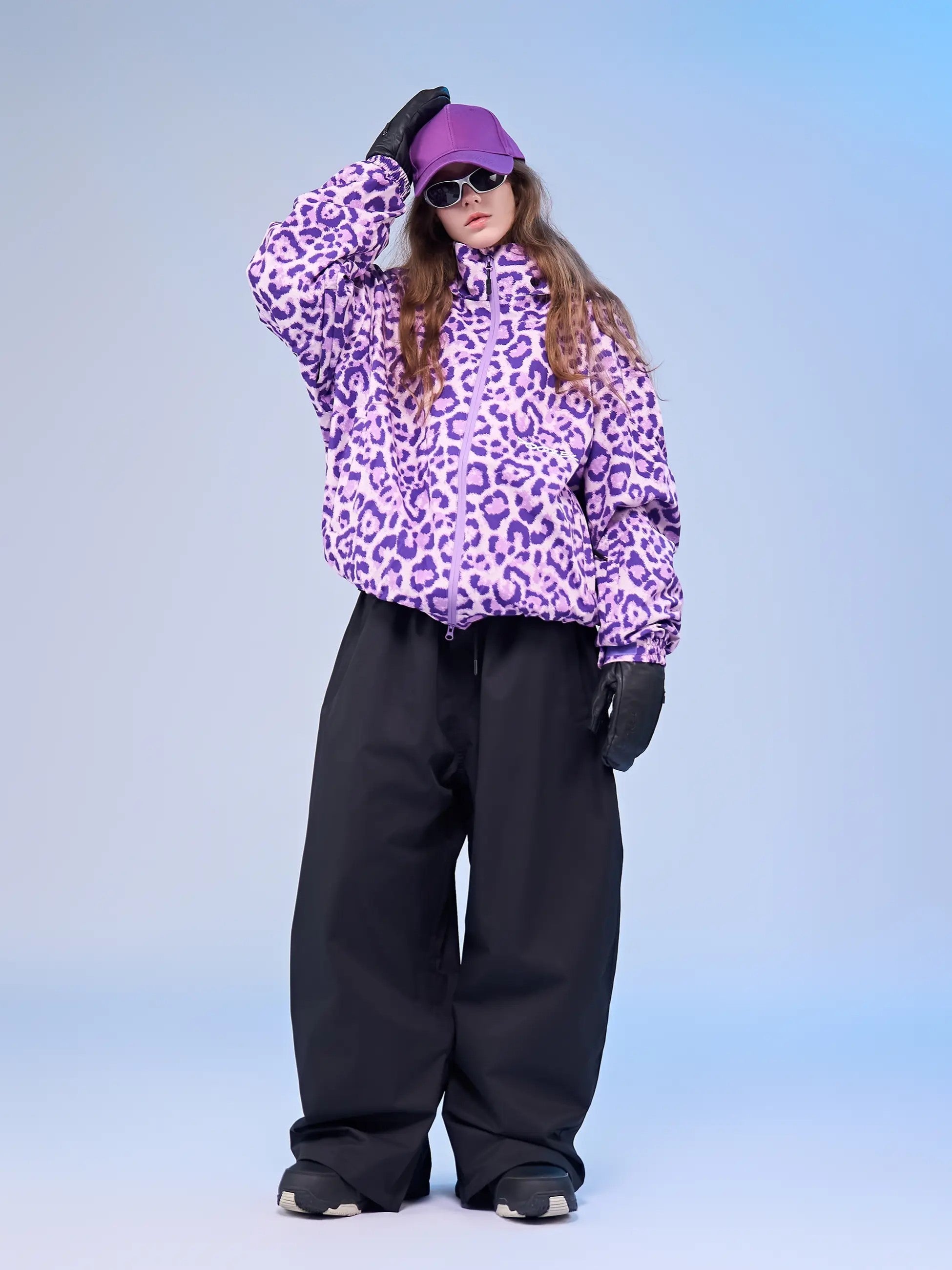 20K Leopard Print Snow Jacket – Unisex | Doorek