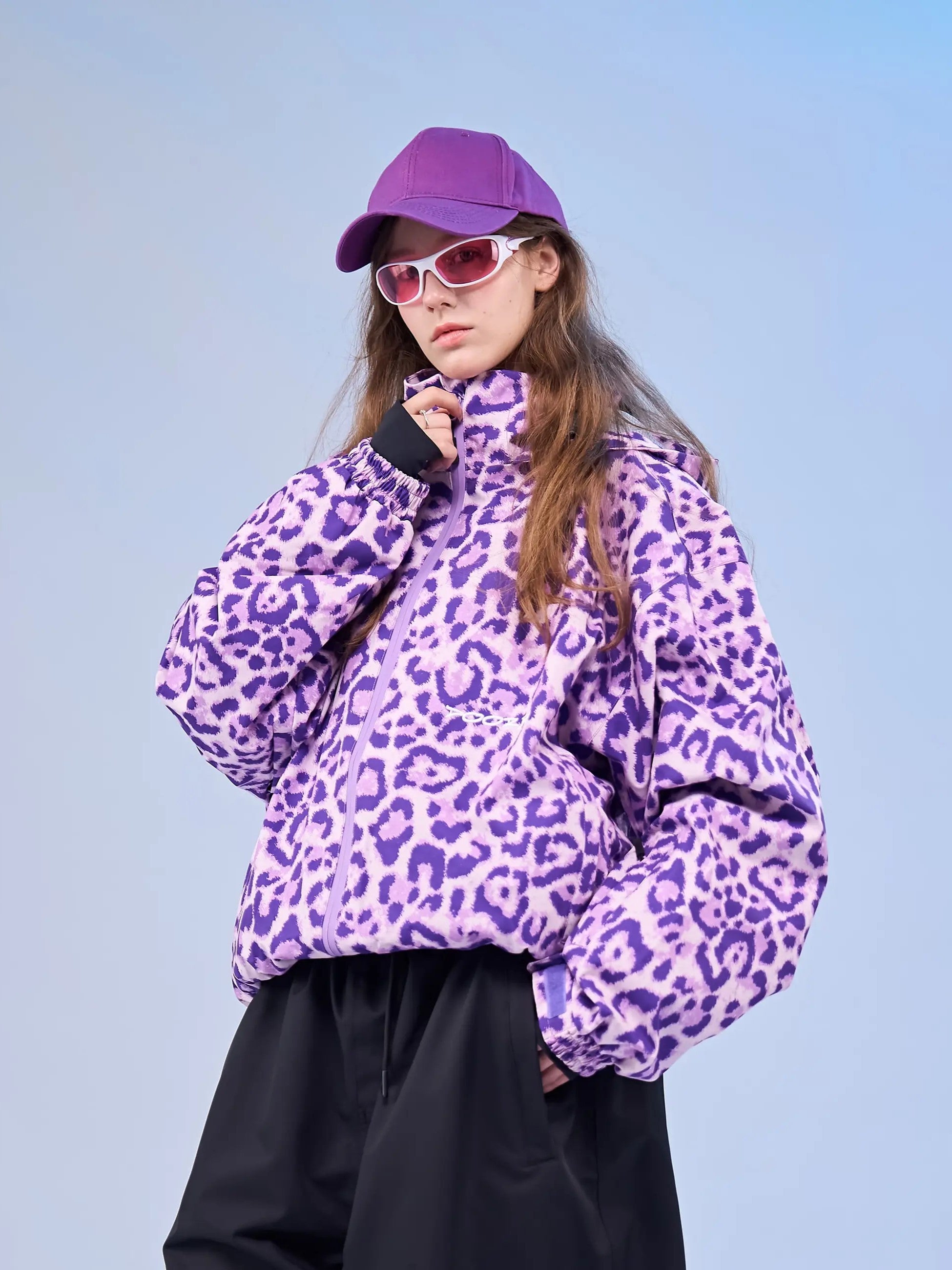 20K Leopard Print Snow Jacket – Unisex | Doorek