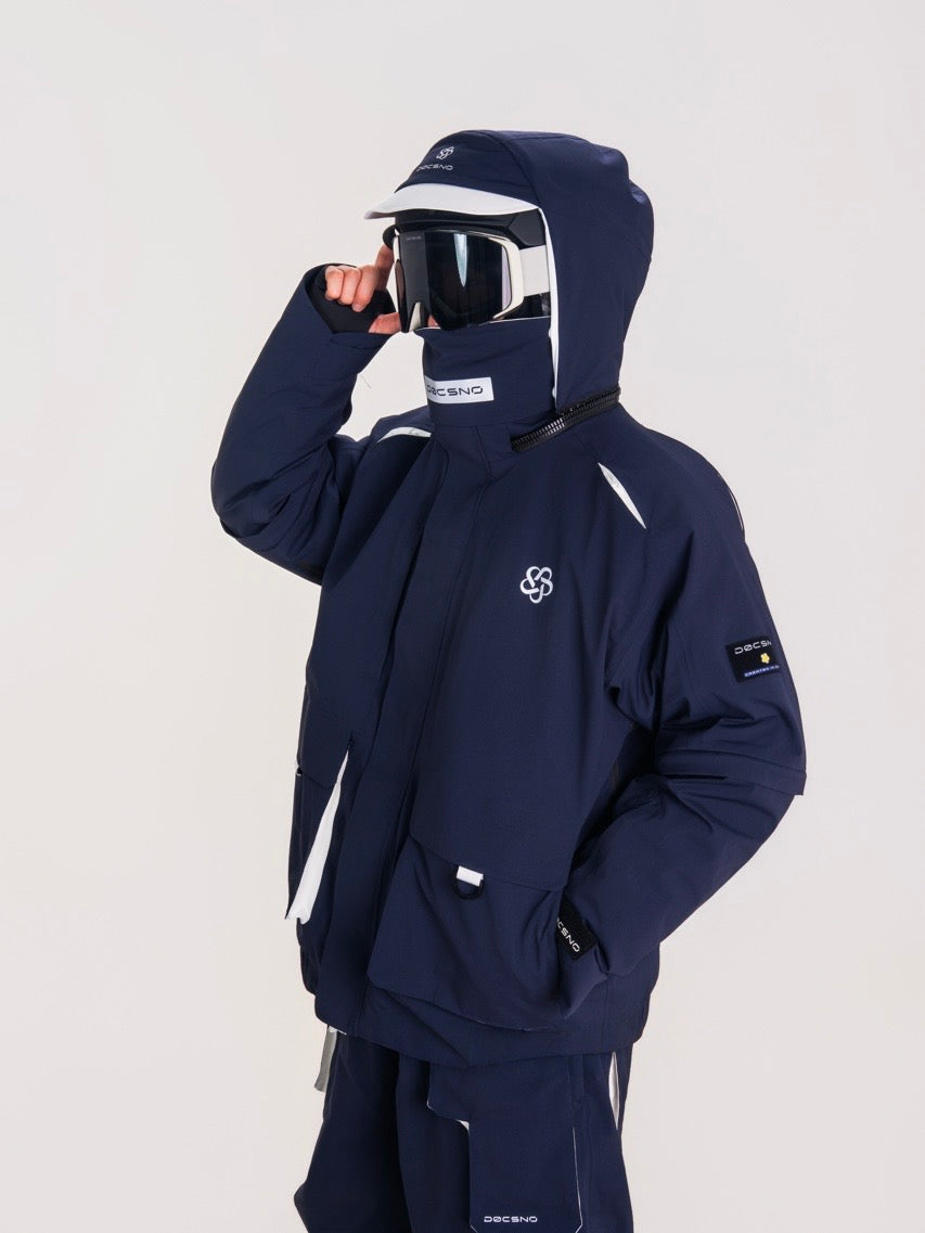 4-in-1 3L Waterproof Ski Jacket – Unisex | DØCSNO