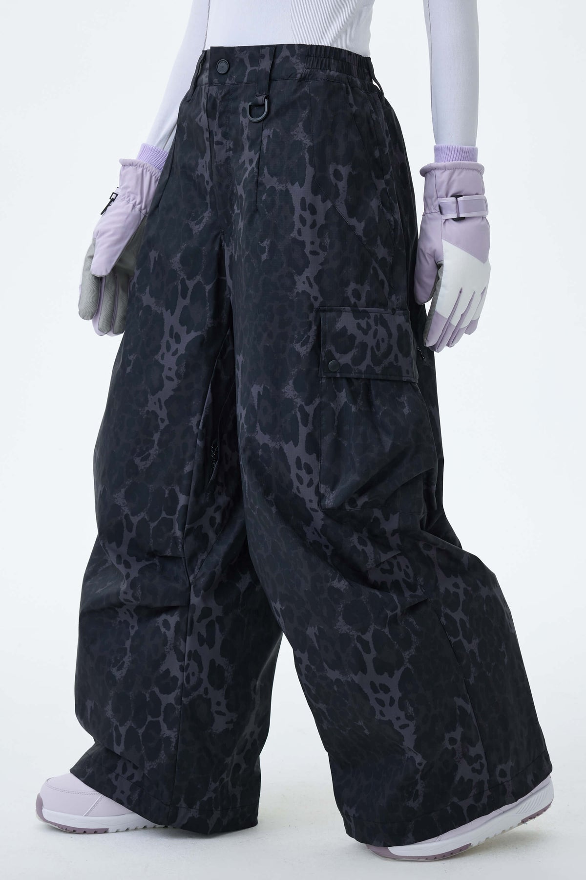 Baggy Loose Fit Cargo Snowboard Pants - Unisex | Gsou Snow