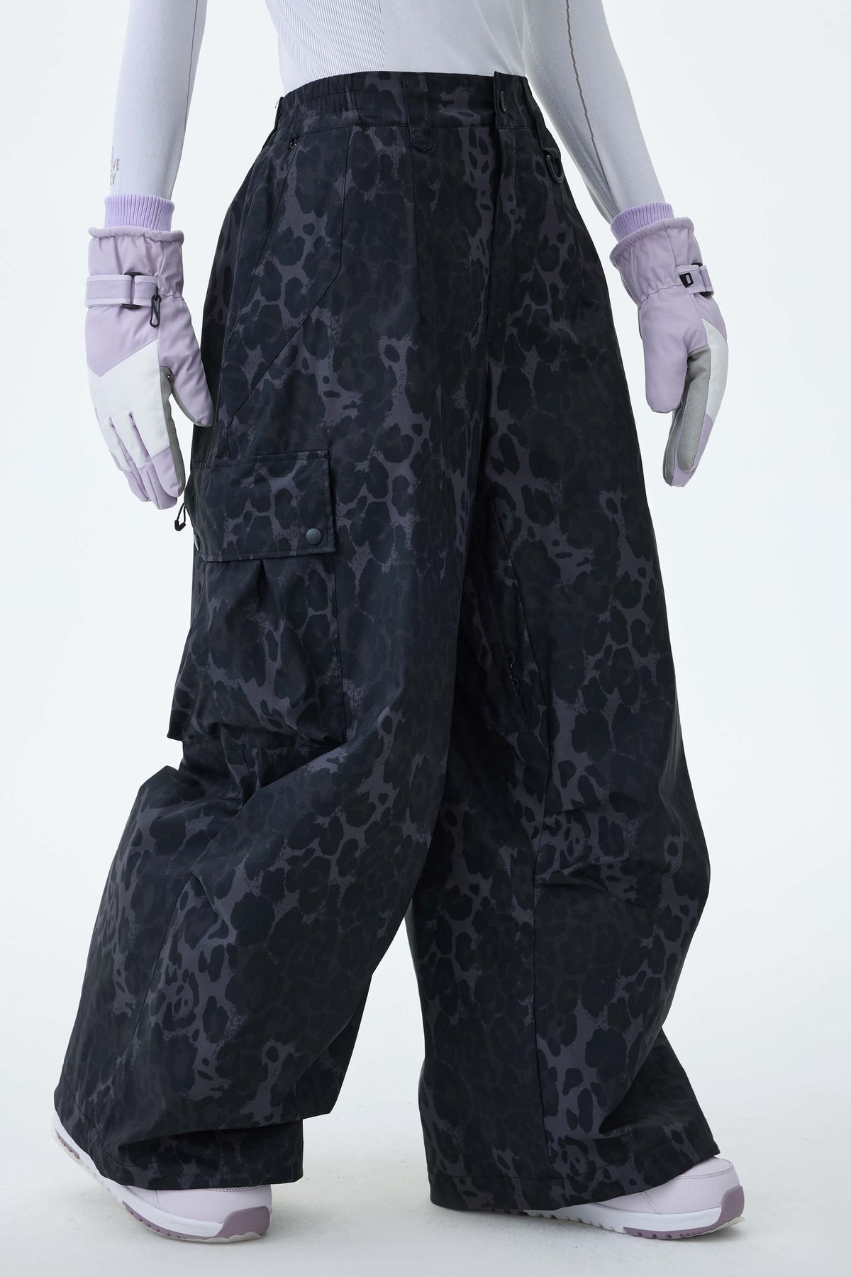 Baggy Loose Fit Cargo Snowboard Pants - Unisex | Gsou Snow